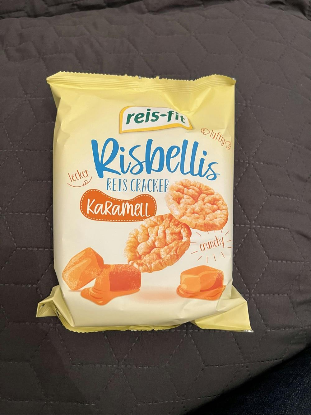 karamel, Reis-fit risbellis Riskiks Noba med |