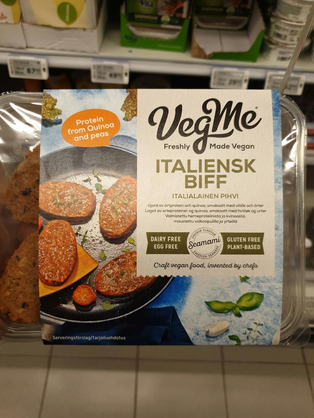 Italiensk biff, VegMe