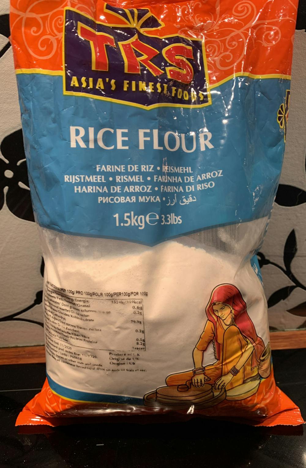 Rice flour, TRS