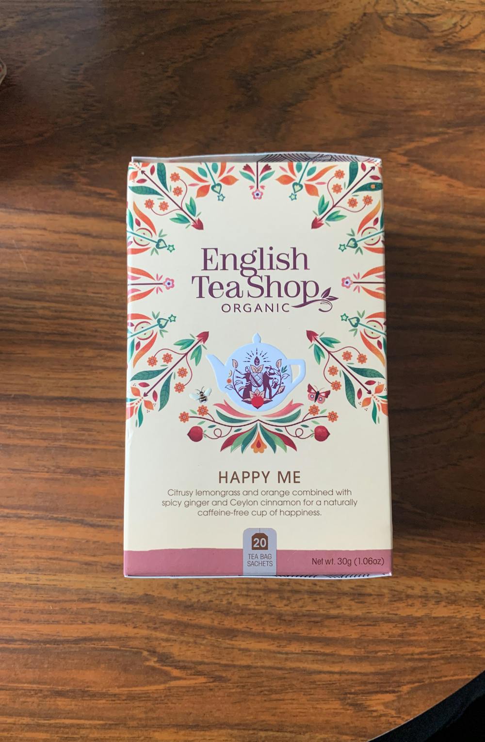 English Tea Shop Organic Happy Me Tea - 20 Bags - Sachets - English Tea Shop