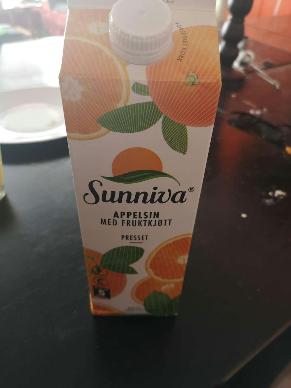 Appelsin med fruktkjøtt, Sunniva