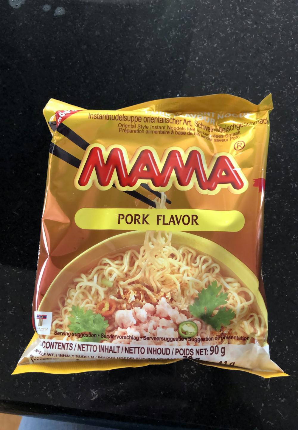 Pork flavour, Mama