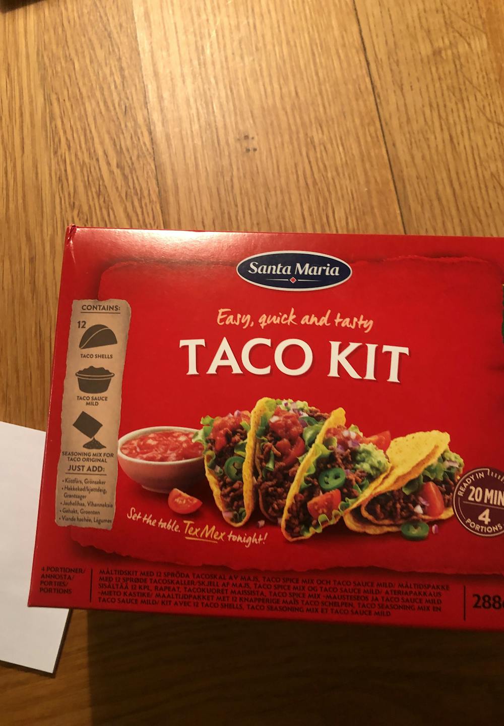 Taco kit, Santa Maria