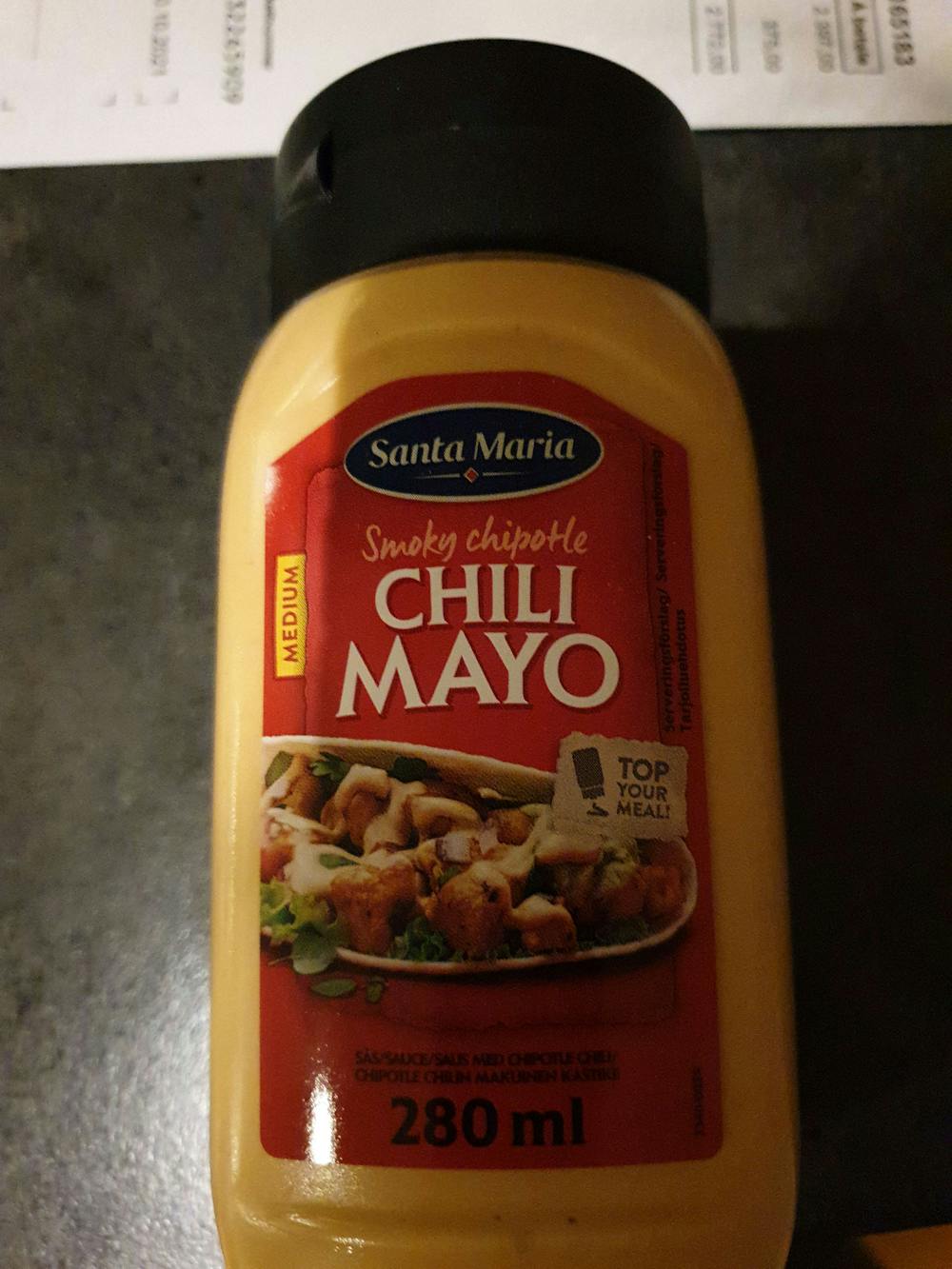 Smoky chipotle chili mayo, Santa Maria