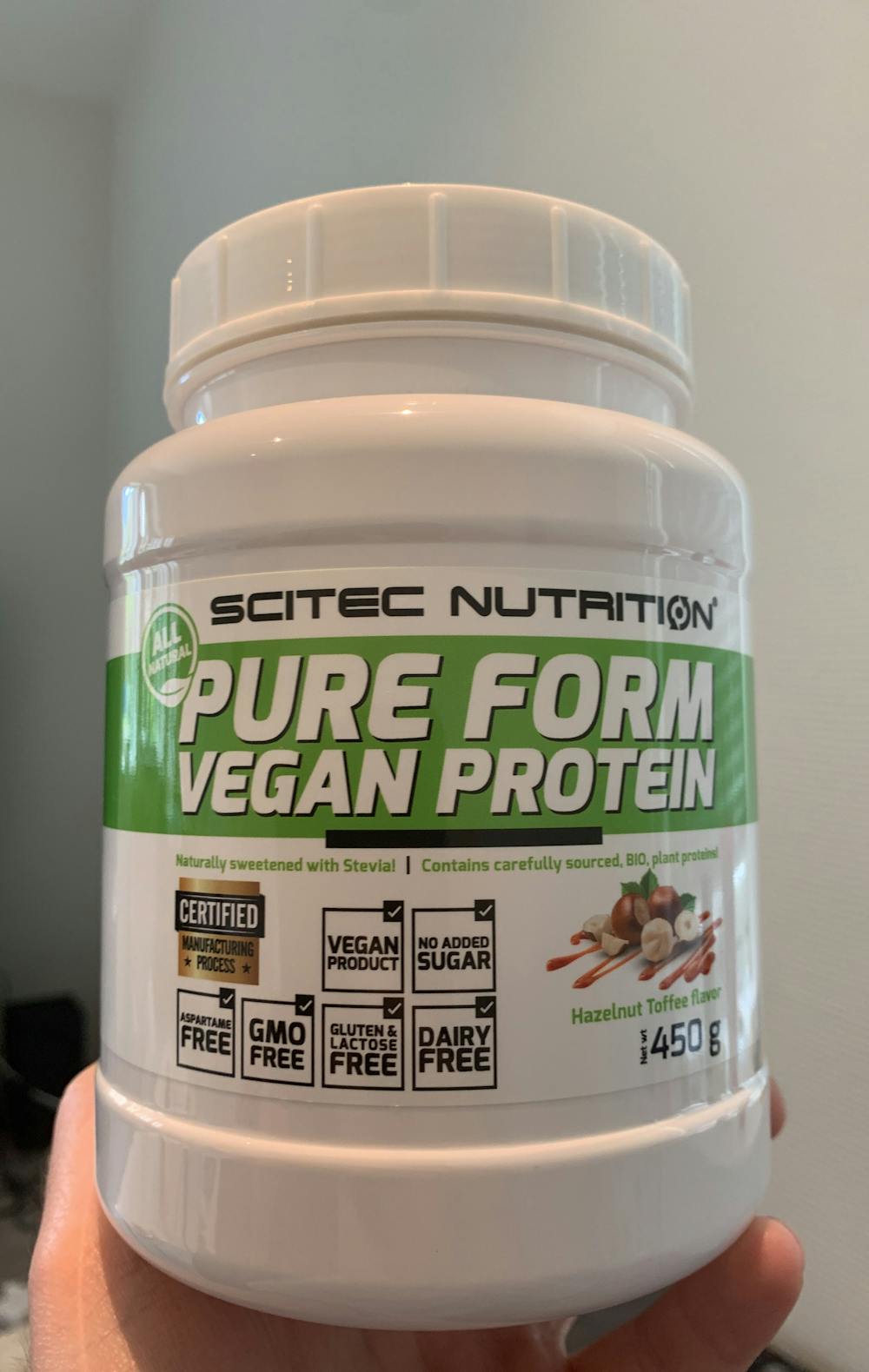 Pure Form Vegan Protein, Scitec Nutrition