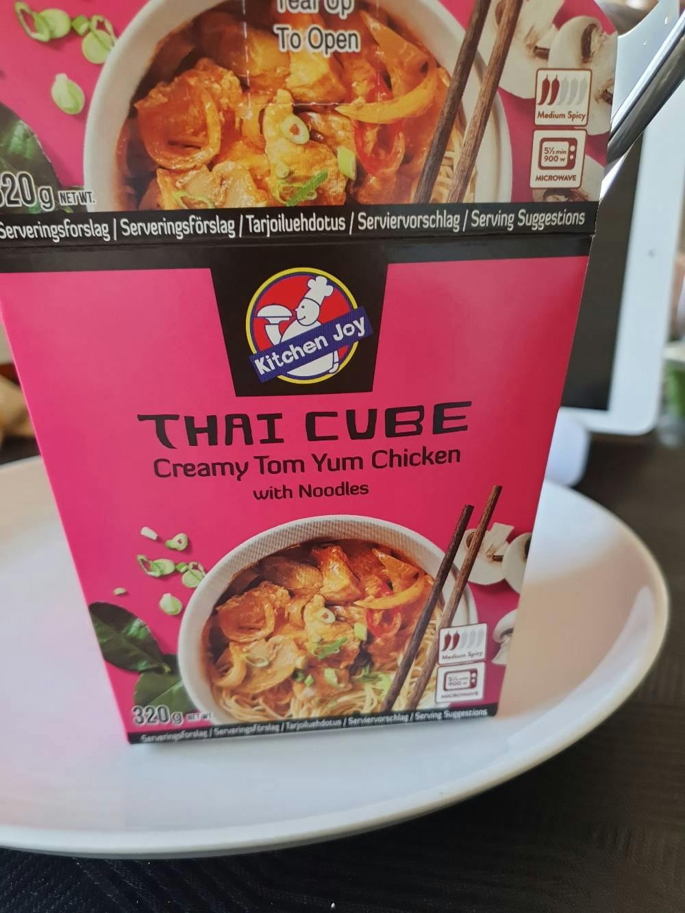 chicken, | creamy cube Kitchen Thai Joy tom yum Noba