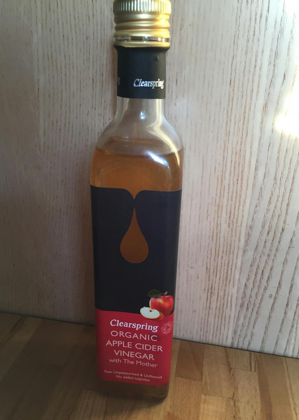 Organic apple cider vinegar, Clearspring