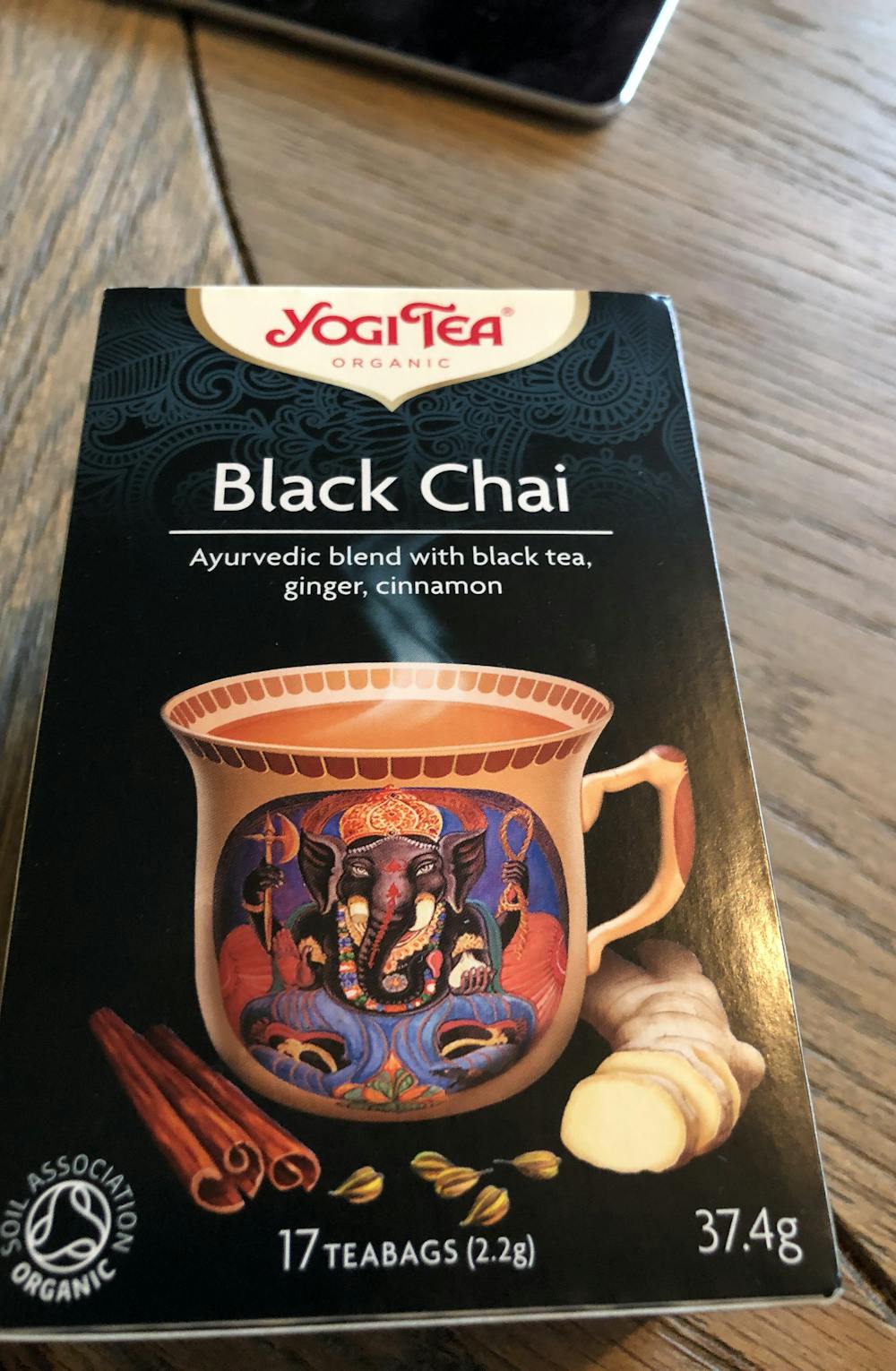Black chai, YogiTea