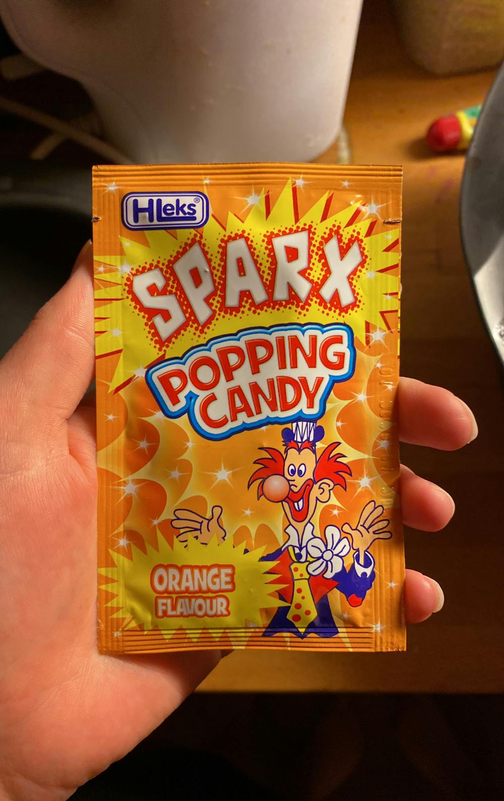 Sparx, popping candy, Hleks