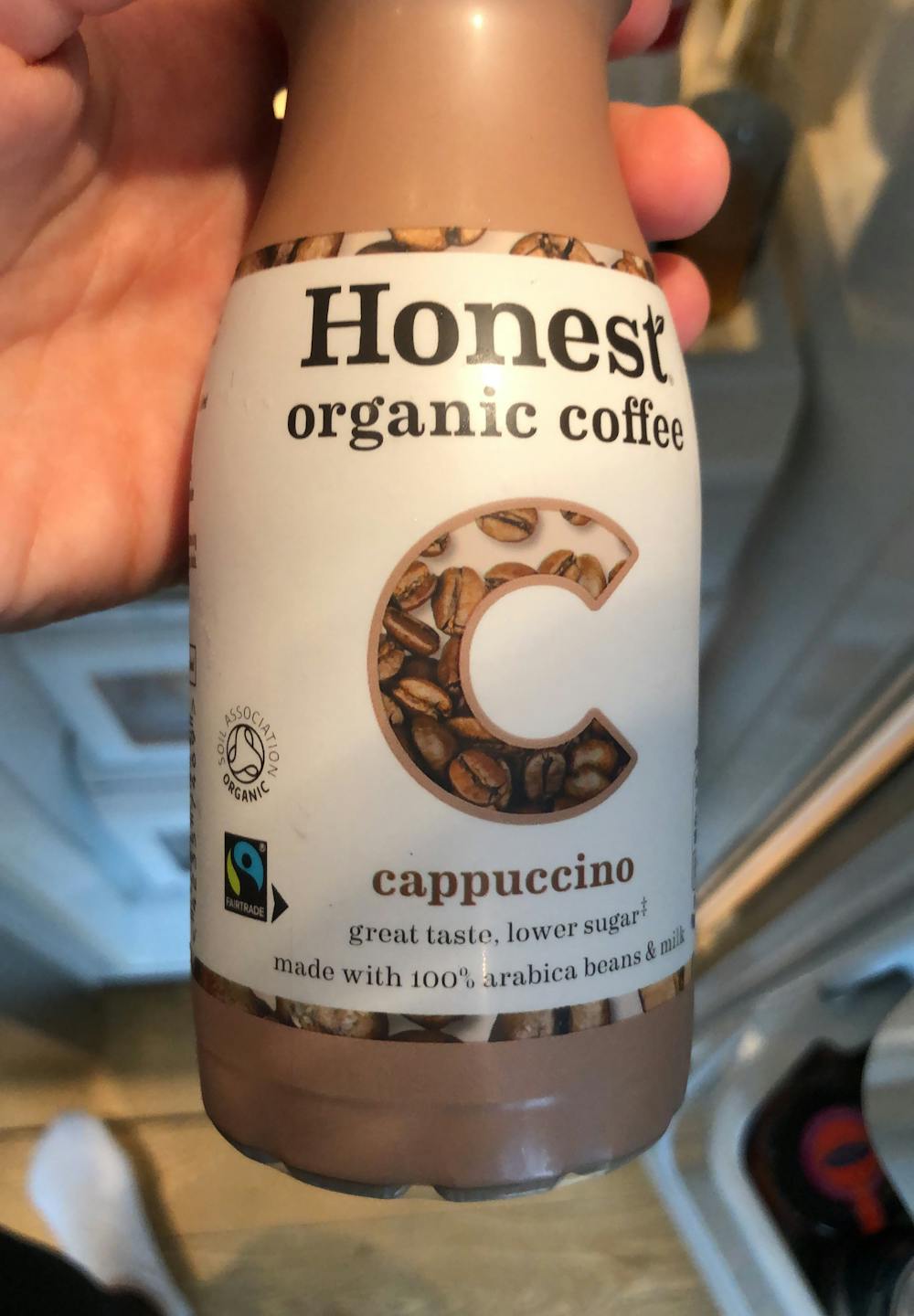 Organic coffee cappiccino, Honest