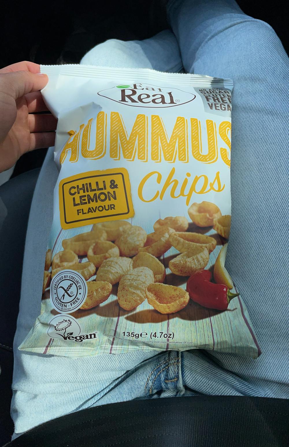 Hummus Chips, Eat Real