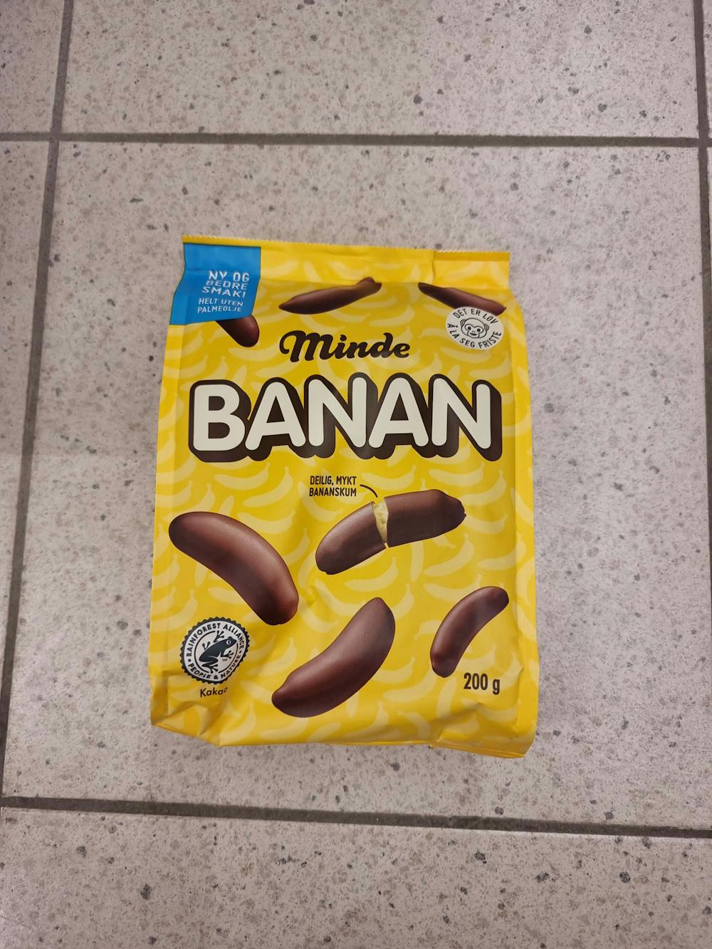 Banansjokolade, Minde