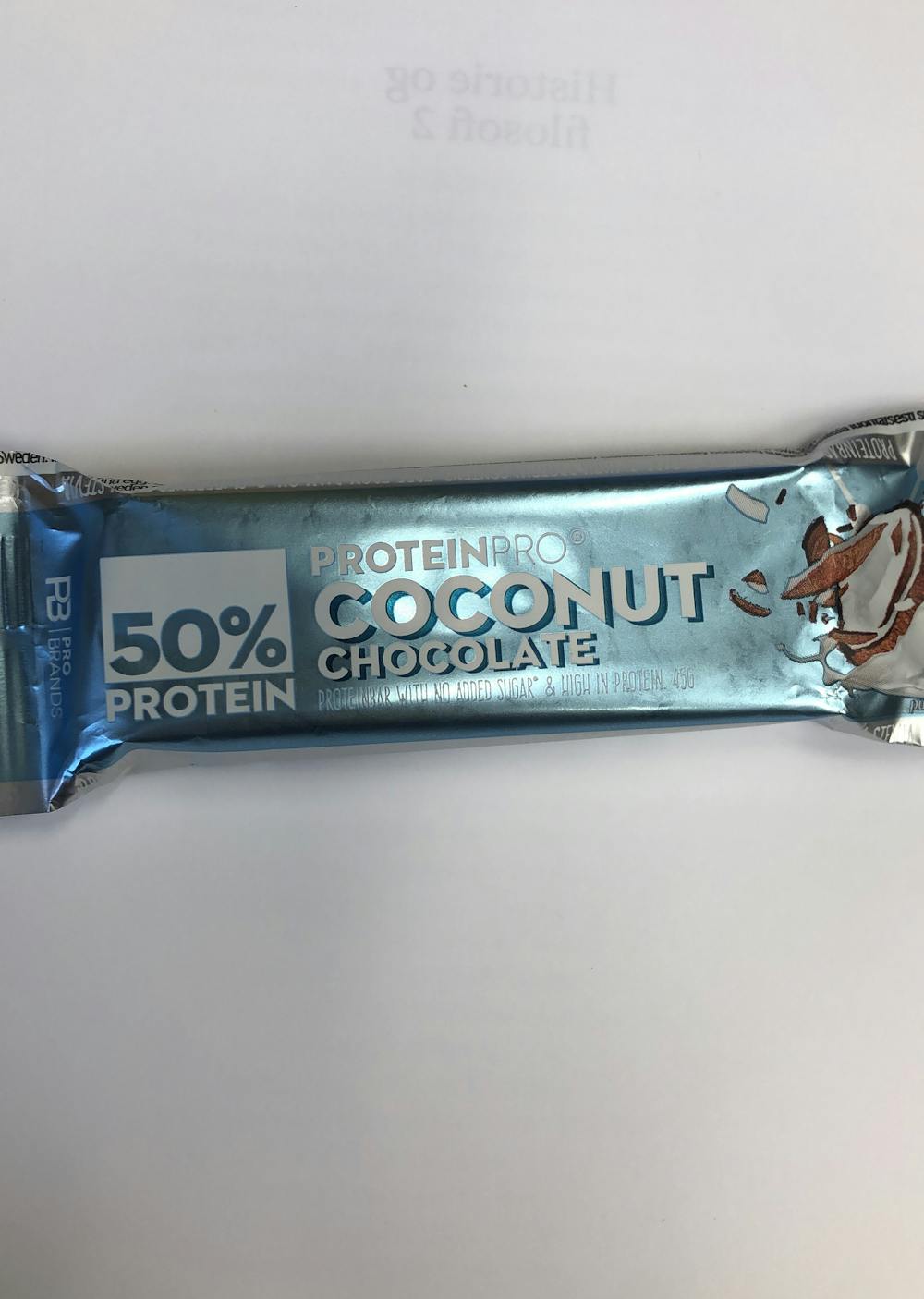 Coconut chocolate 50% protein, Protein pro