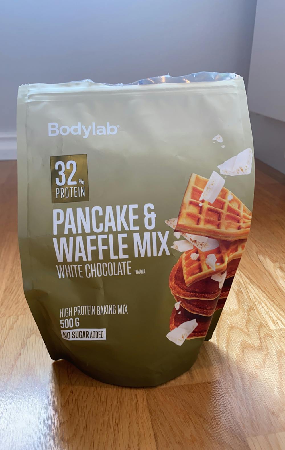 Beundringsværdig Bemærk Lingvistik Pancake & waffle mix white chocolate , Bodylab | Noba