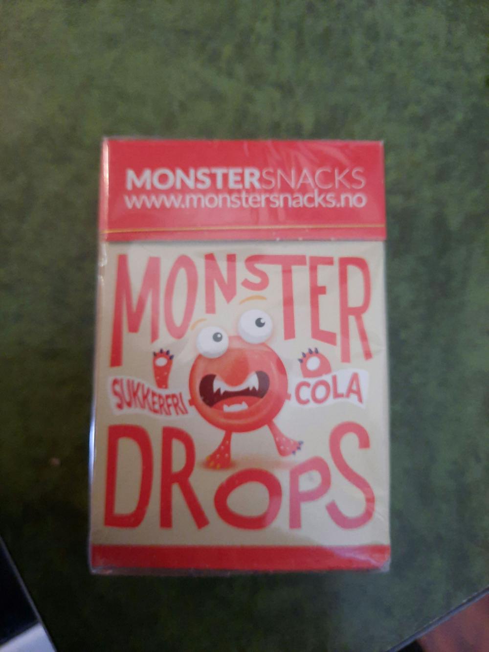 Monster sukkerfri coladrops, Monstersnacks