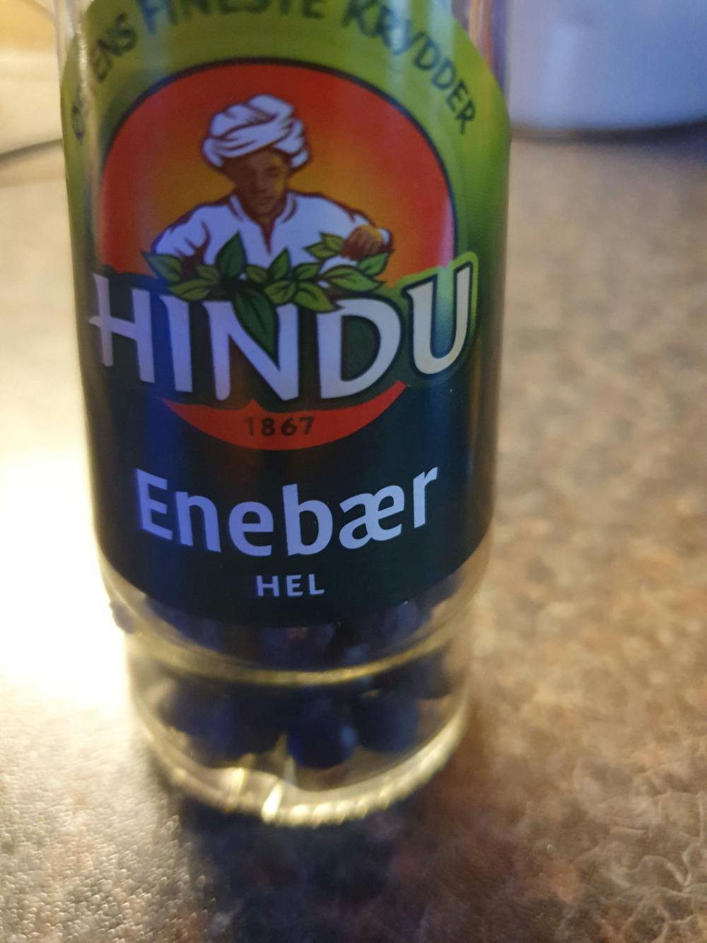 Enebær, hel, Hindu