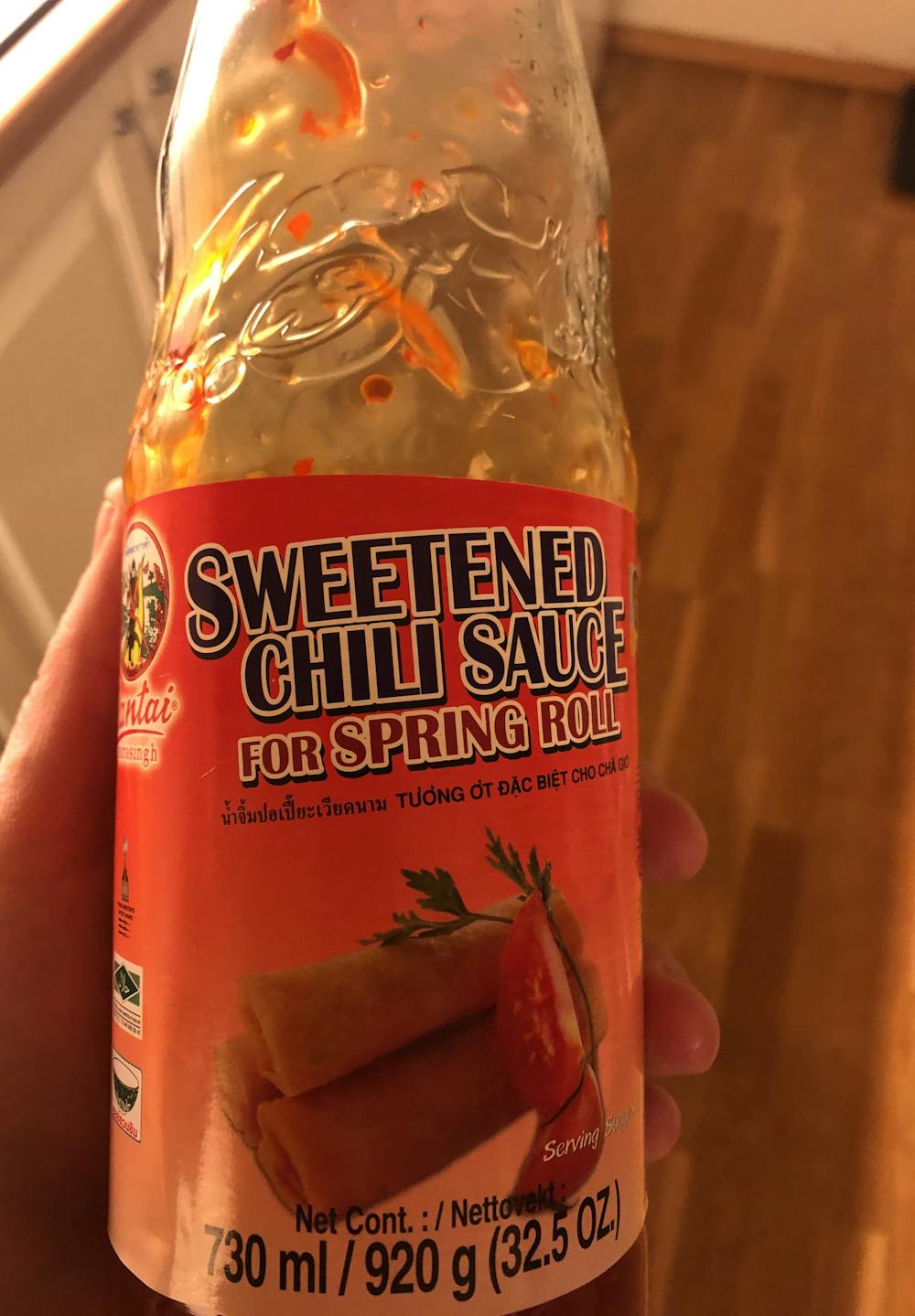 Sweetened chili sauce, 