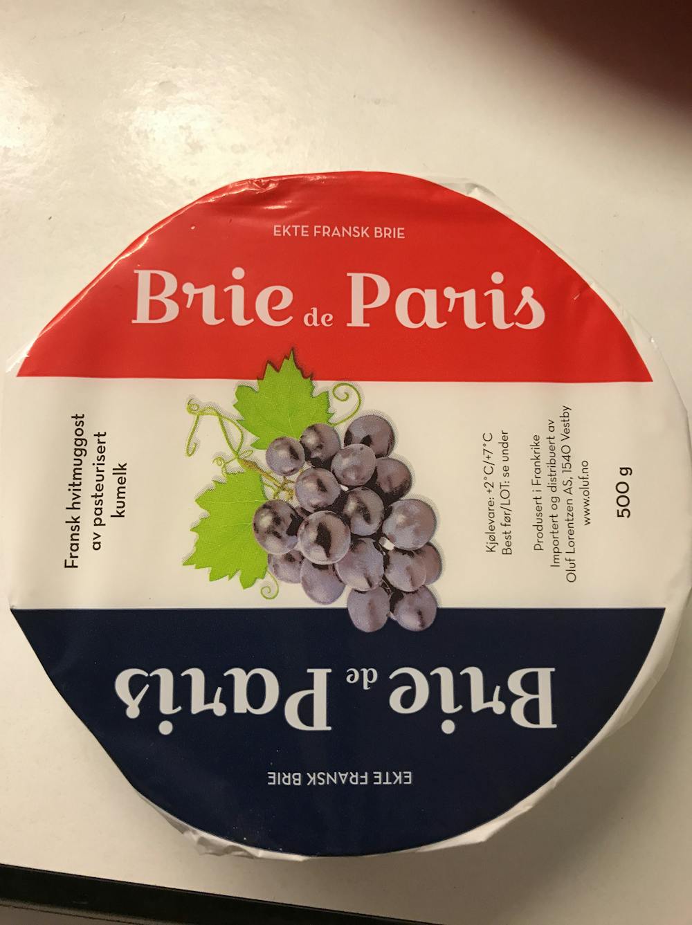 Brie de Paris, Oluf lorentzen
