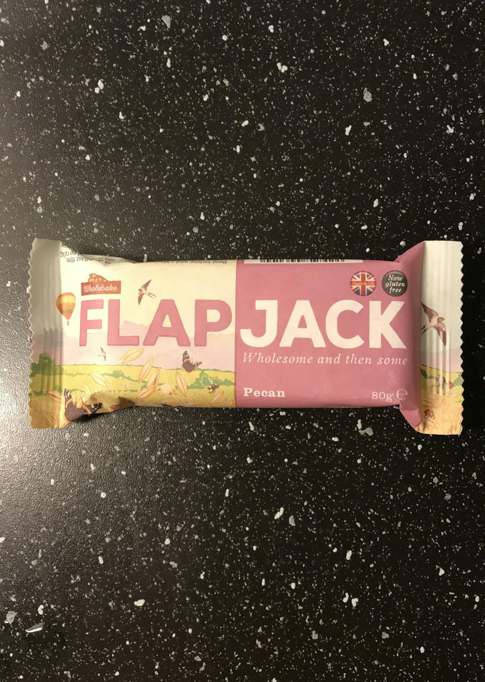 Flap jack pecan, Wholebake