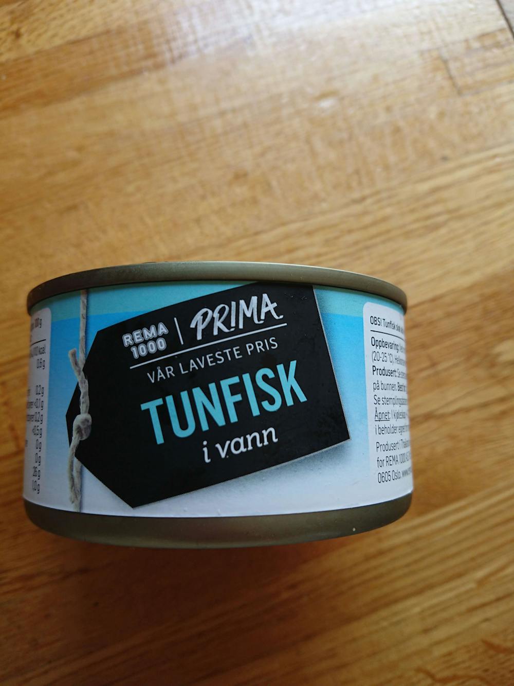Tunfisk i vann, Rema 1000