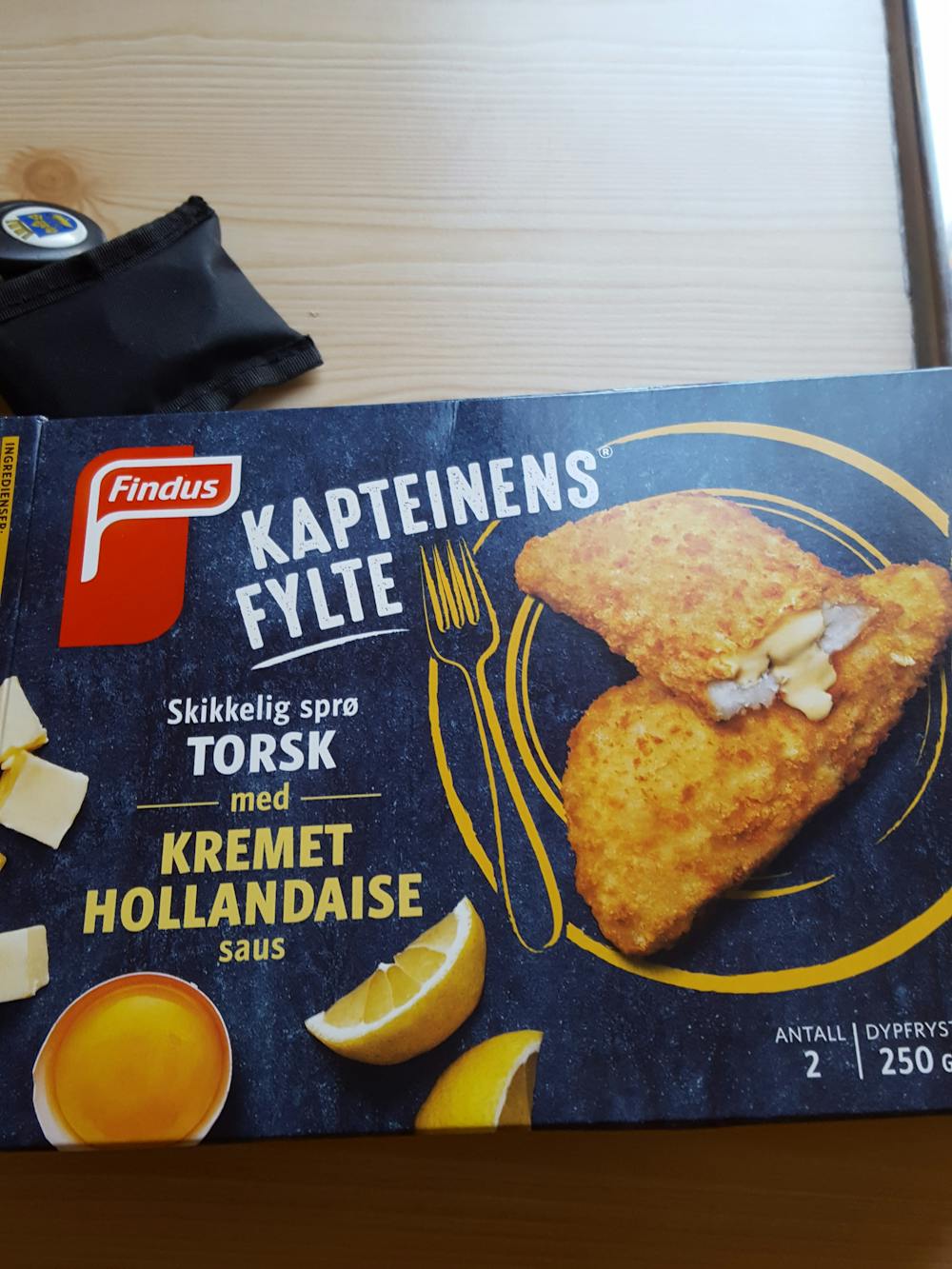 Skikkelig sprø torsk med kremet hollandaise saus, Findus