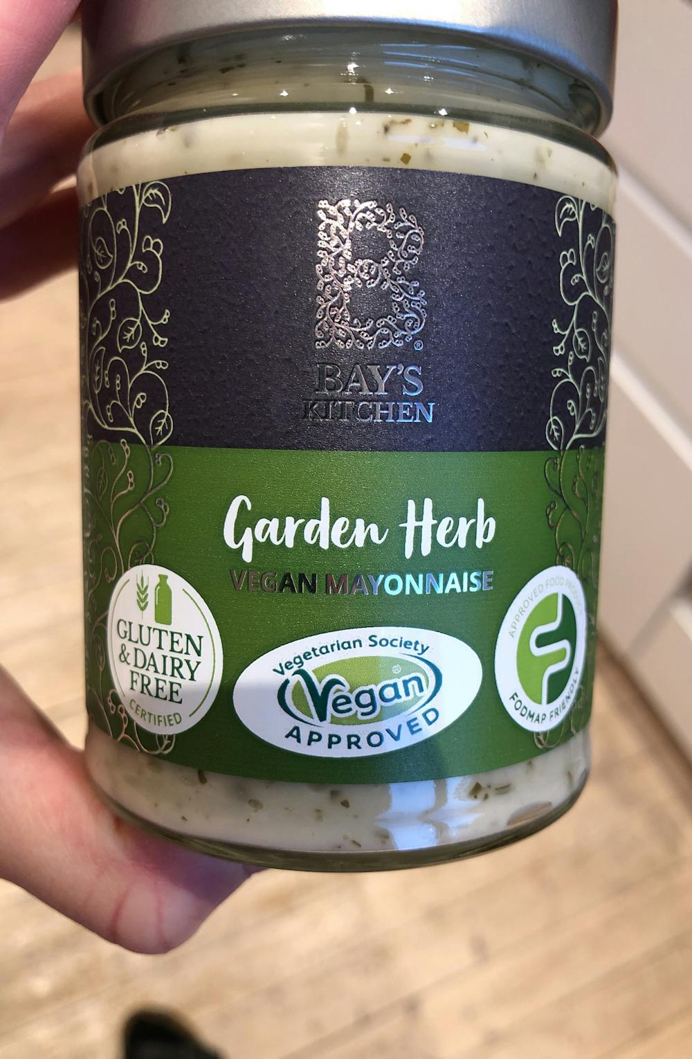 Garden Herb, vegan mayonnaise, Bay's Kitchen