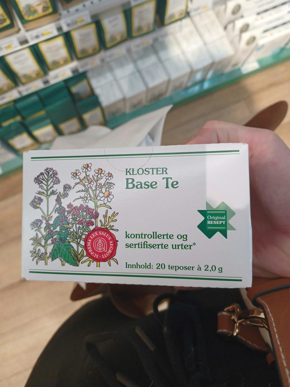Grønn te, Kloster