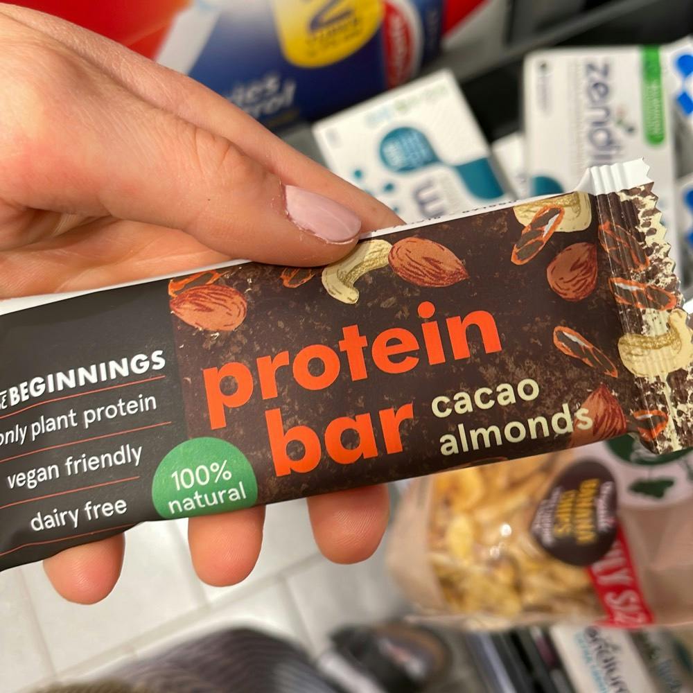 Protein bar cacao almonds, The beginnings