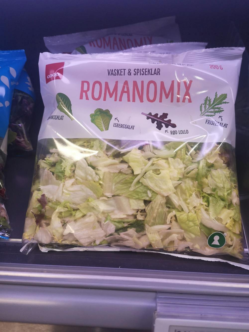 Romano mix, Coop