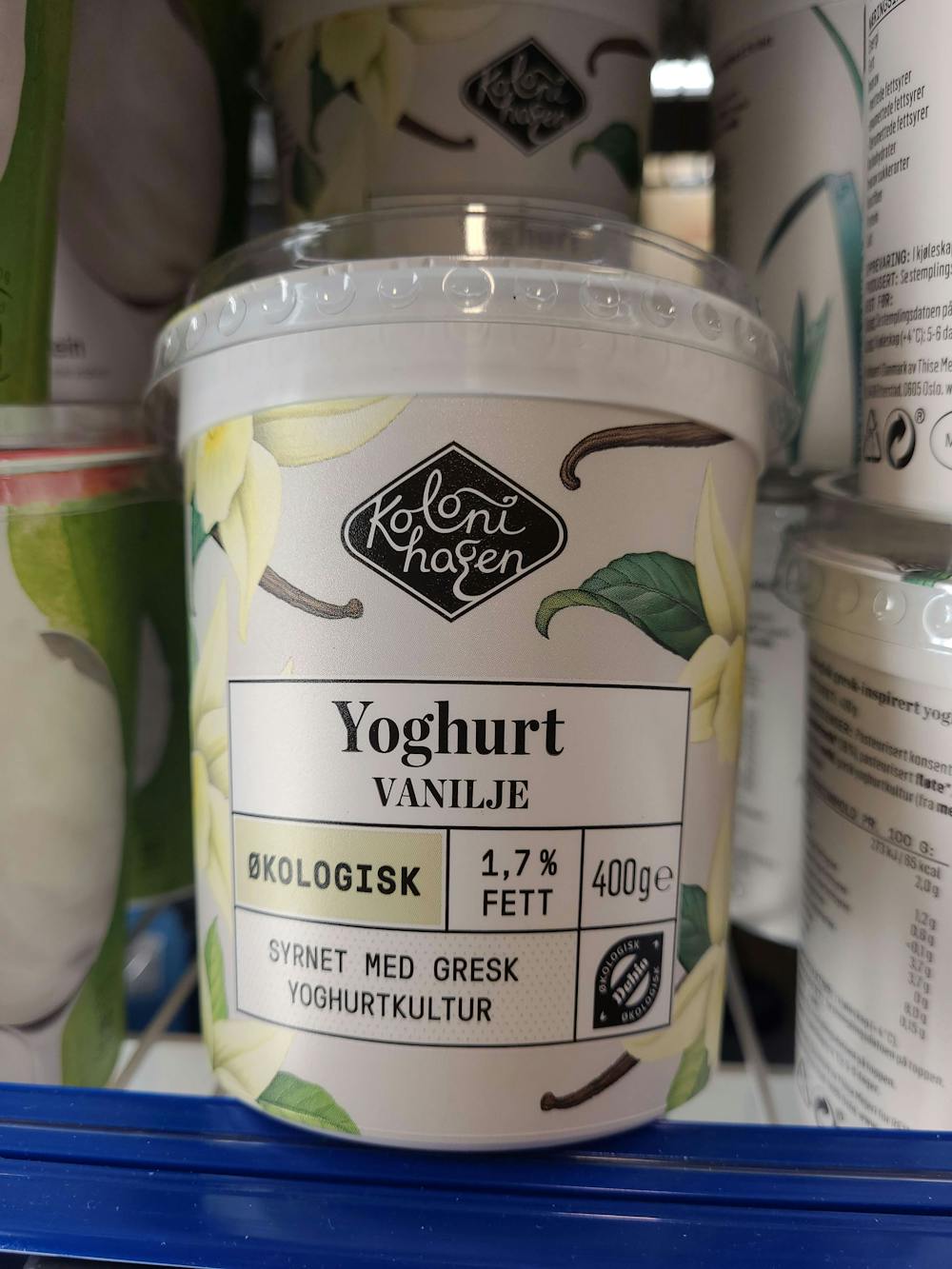 Yoghurt vanilje , Kolonihagen