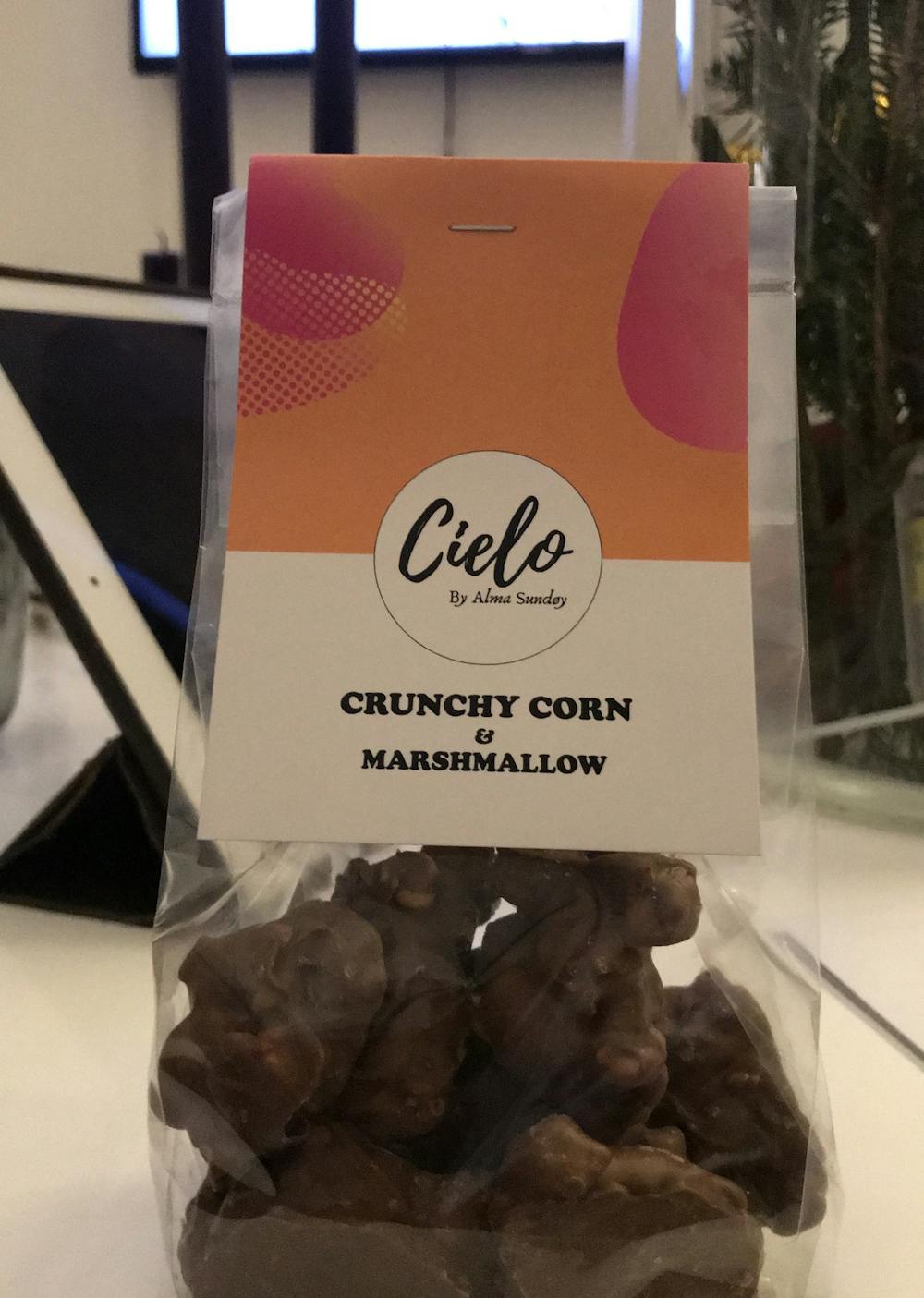 Crunchy corn & marshmallow, Cielo
