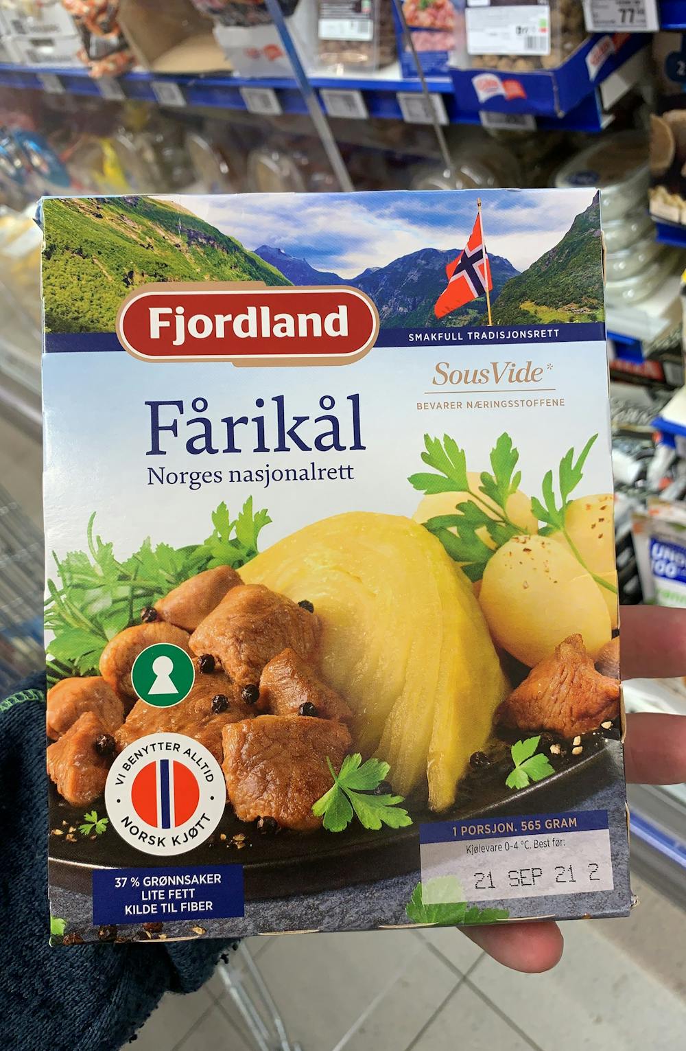 Fårikål, Fjordland