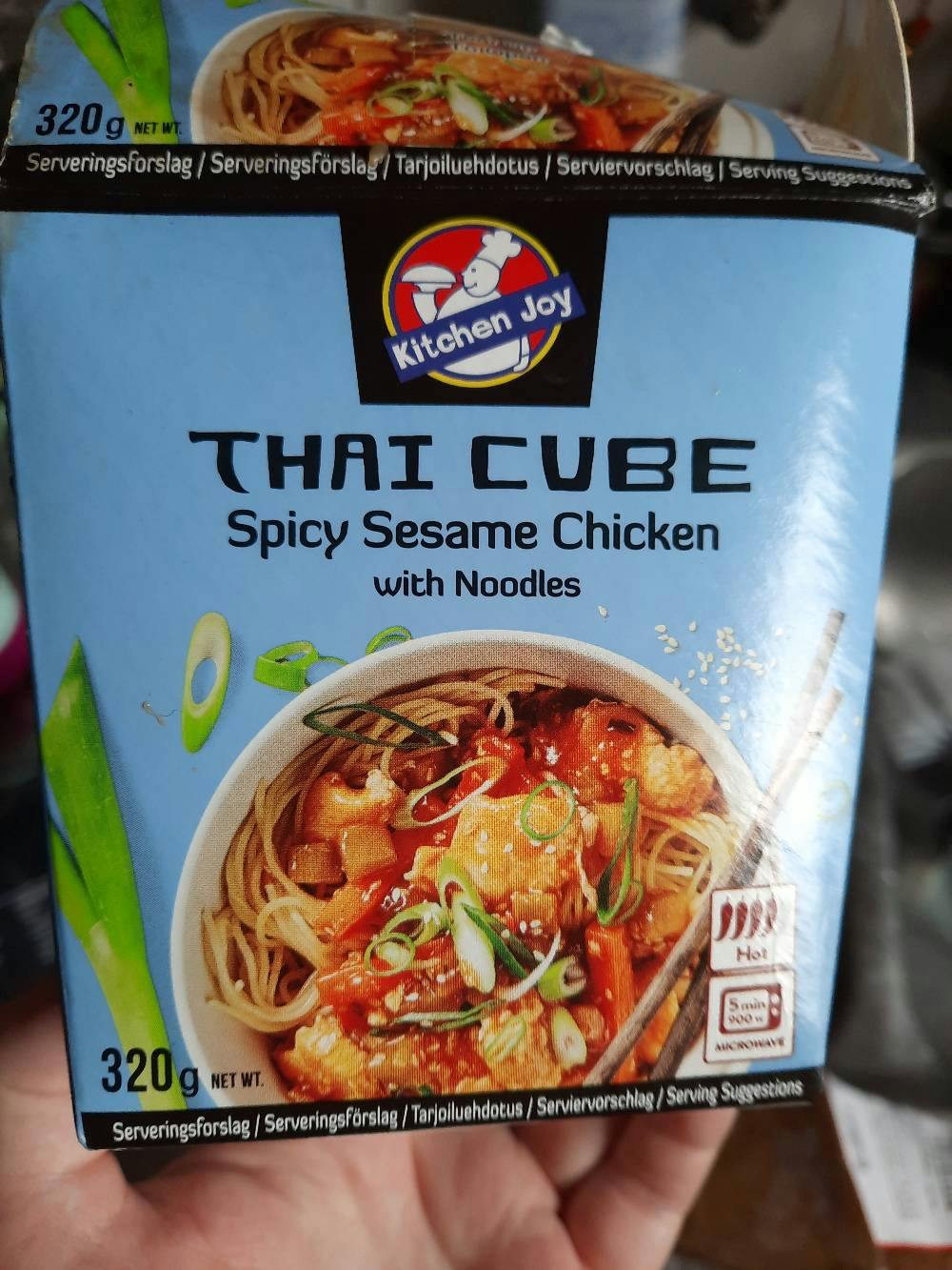 Thai cube creamy tom yum chicken with noodles - Kitchen joy - 320 g