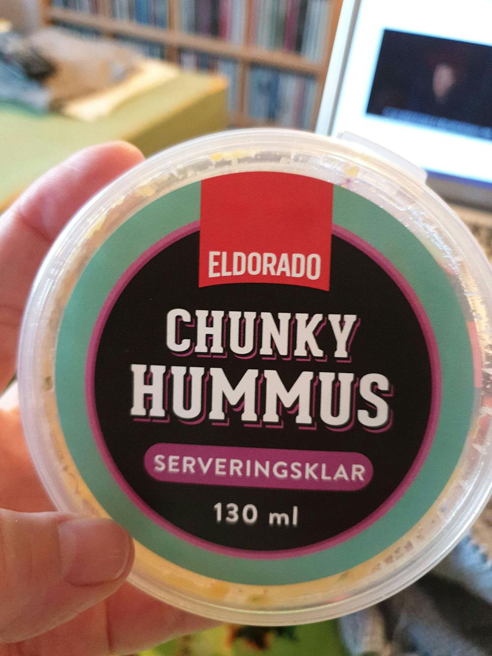 Chunky hummus, Eldorado