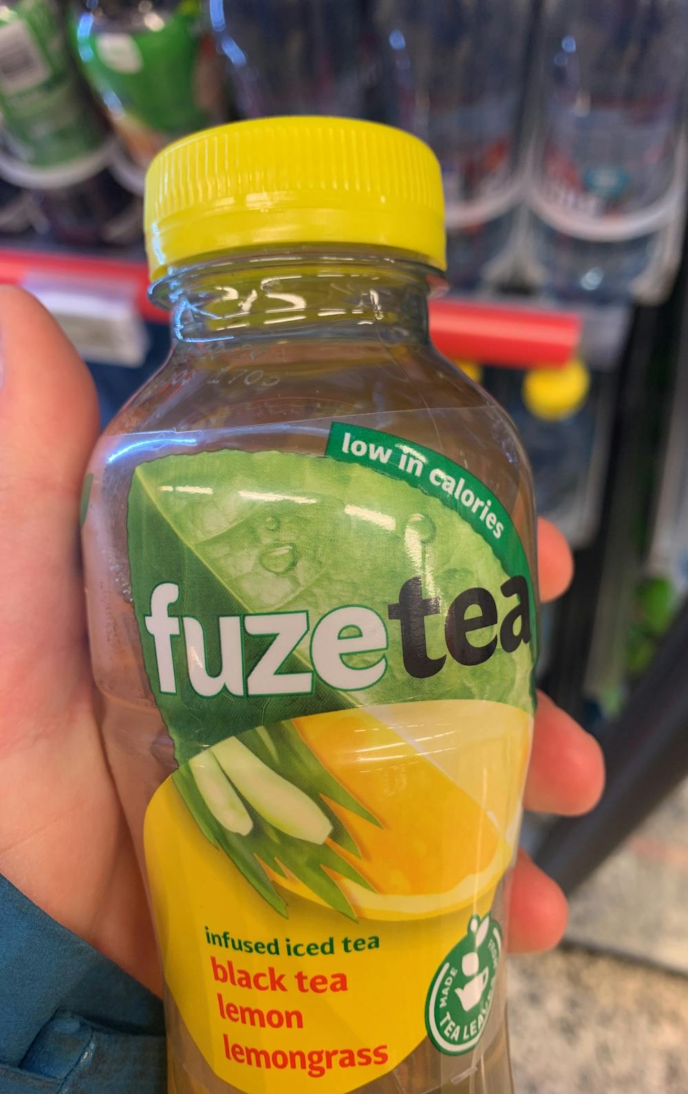 Fuze tea lemon & lemongrass, Fuze tea
