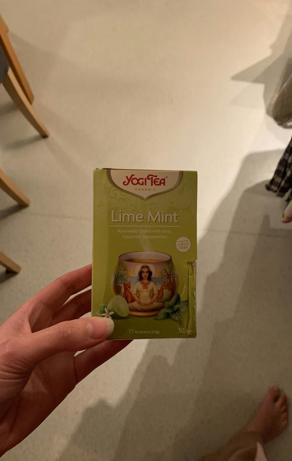 Lime mint, Yogi tea