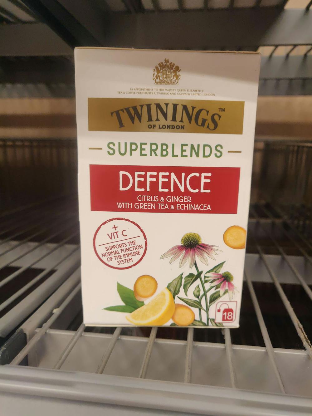 Superblends defence , Twinings
