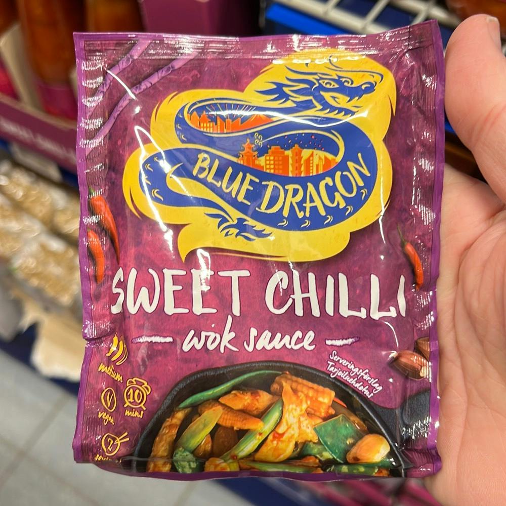Sweet chilli wok sauce, Blue dragon