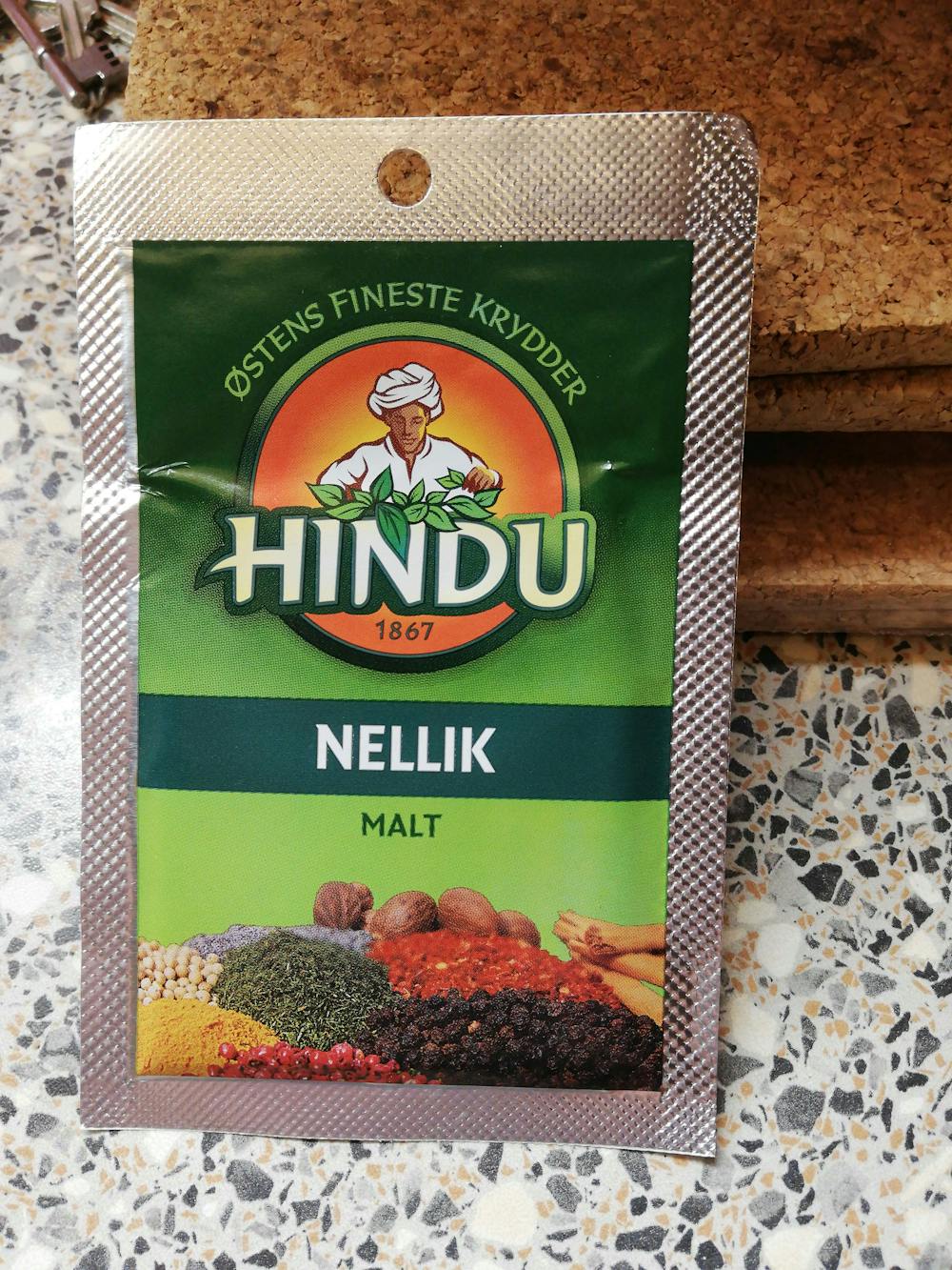 Nellik, malt, Hindu