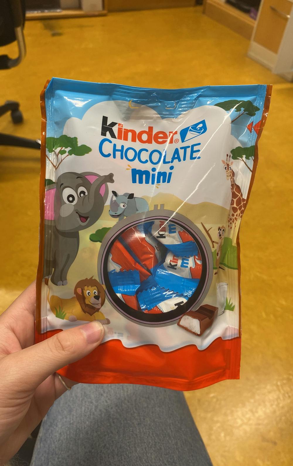 Kinder chocolate mini, Kinder