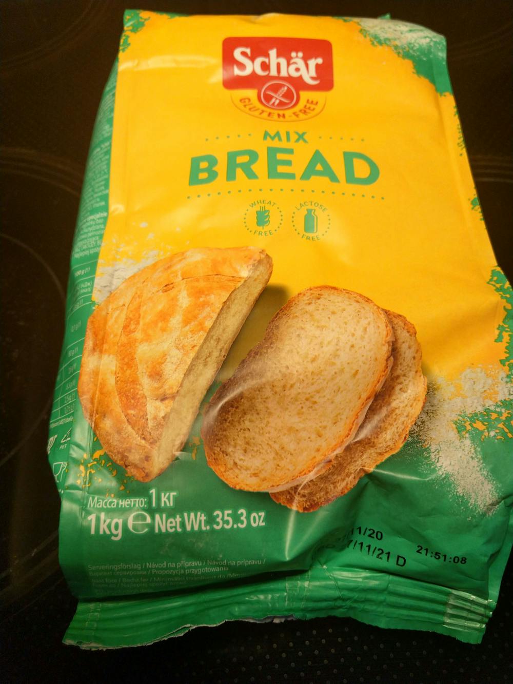 Bread mix , Schär