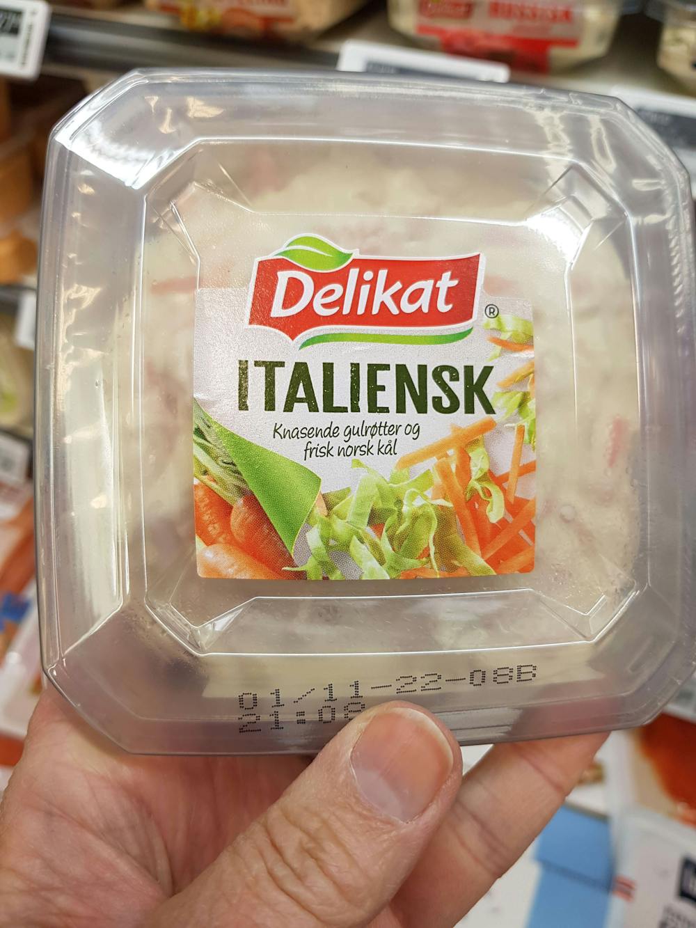 Italiensk salat, Delikat