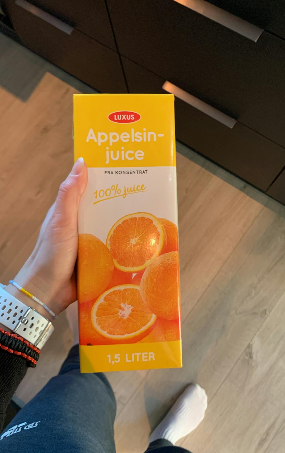 Appelsinjuice, Luxus