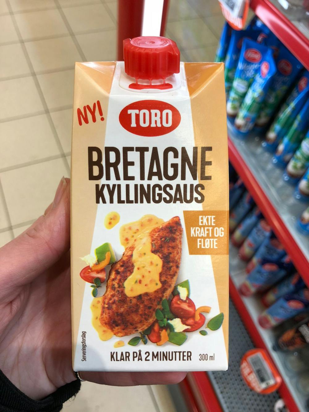 Bretagne kyllingsaus, Toro