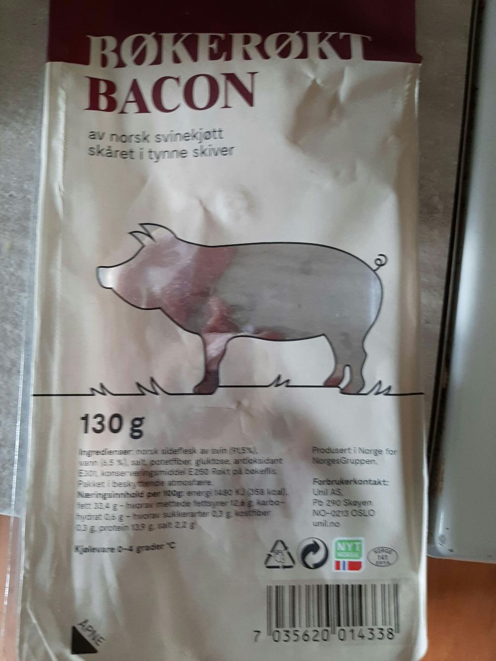 Bøkerøkt bacon, Folkets