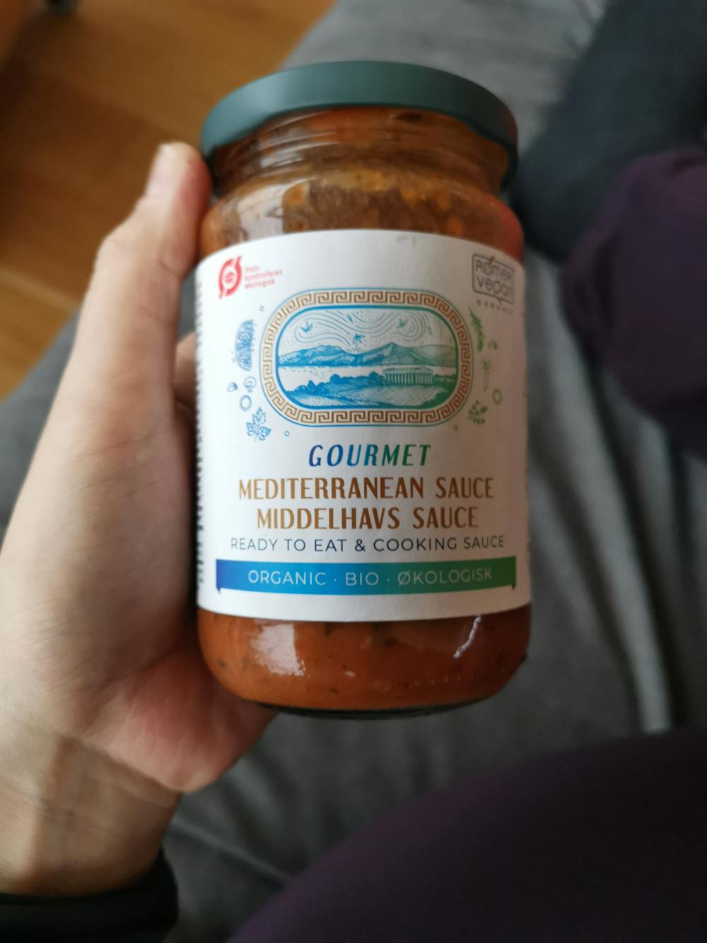 Mediterranean sauce , Rømer vegan