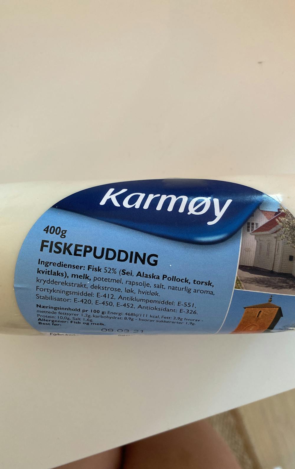 Fiskepudding, Karmøy