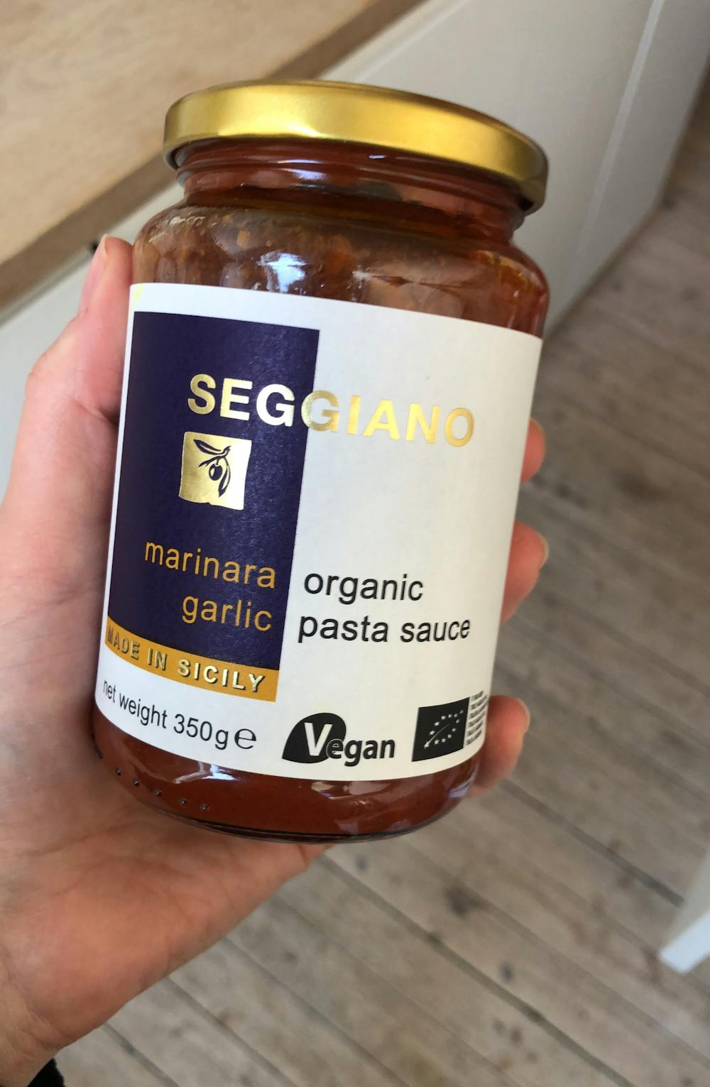 Marinara garlic, organic pasta sauce, Seggiano
