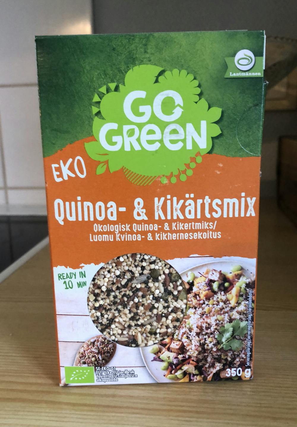 Quinoa- & kikärtmix, Go Green