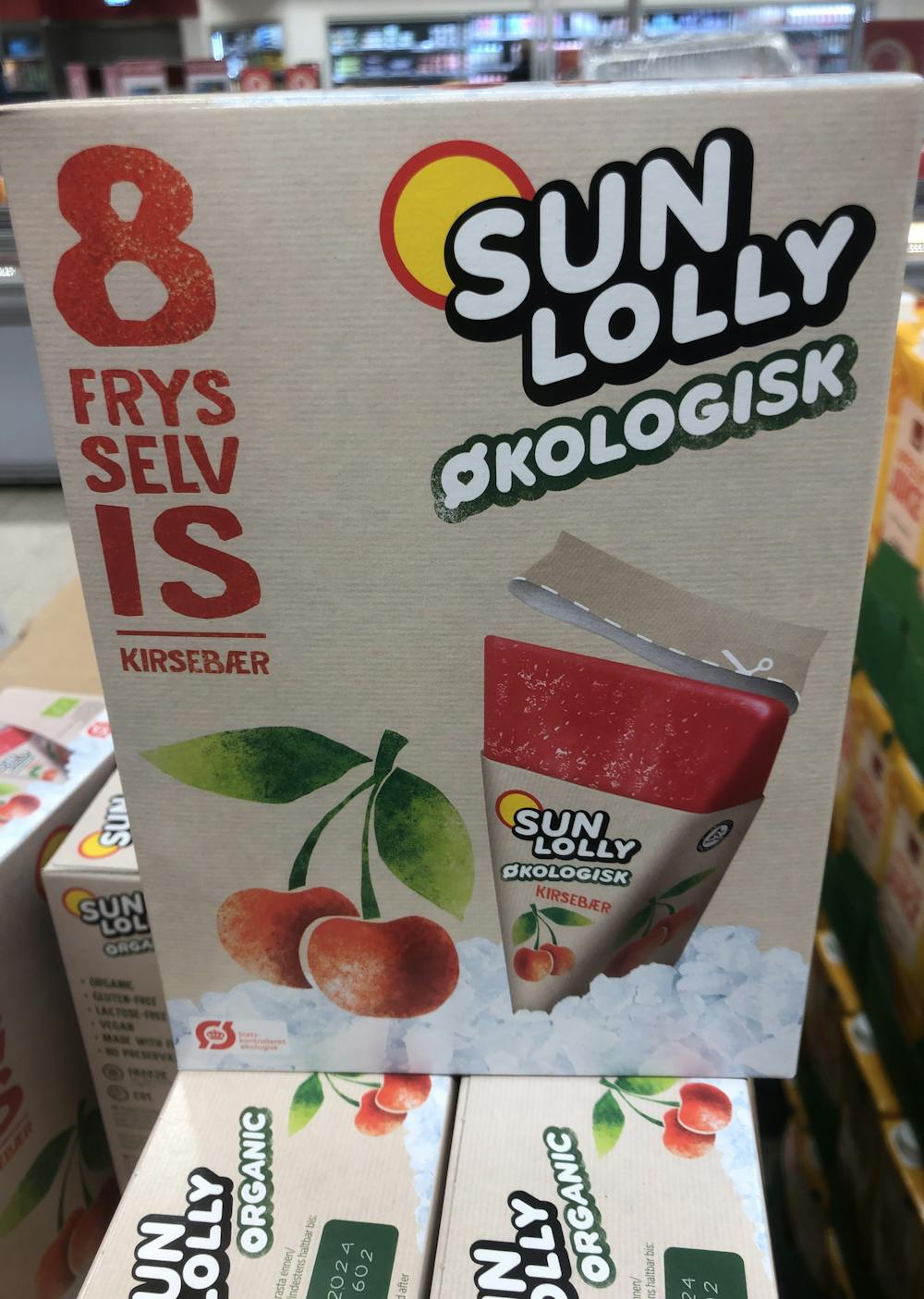 Sun lolly kirsebær , Sun lolly
